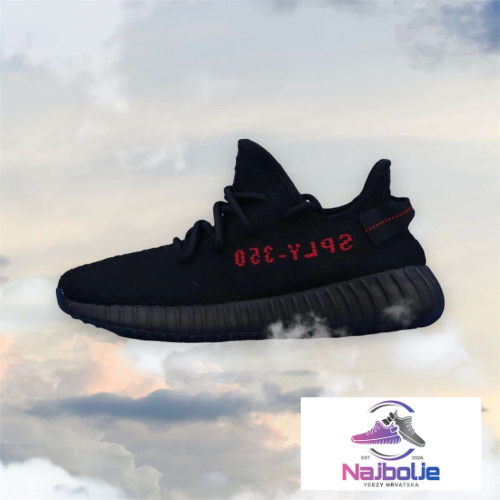 Yeezy 350 Black & Red