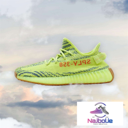 Yeezy 350 Semi Frozen Yellow